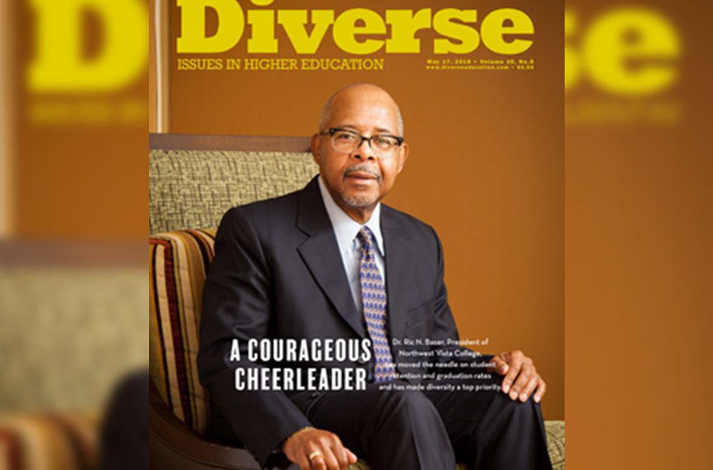 MCTEF Founder featured in Diverse Issue of Higher Education cover story
